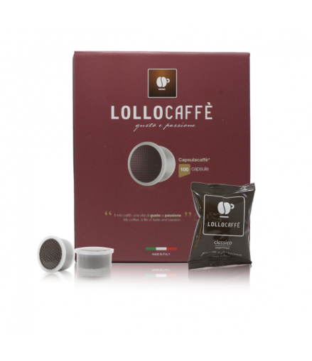 Lollo Caffè | Classico | Compatible Lavazza Point® | 100 gélules